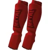 Protège-tibias + Pied Coton Elastisue Metal Boxe [Taille XL]