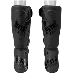 Protège-tibias + Pied Metal Boxe Blade