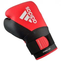 Gants De Boxe Entraînement Adidas Hybrid 250 -Boxe Séries Magasin adidas adih250tg active red black 1