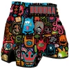 Short De Boxe Thaï Buddha Fight Wear Retro Bug