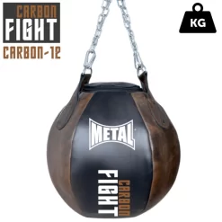 Poire De Vitesse Grande Cuir Metal Boxe